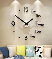 นาฬิกาติดผนัง diy